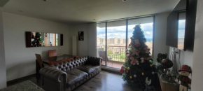 Apartment with pool and gym near Bogotá